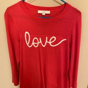 Loft sweater